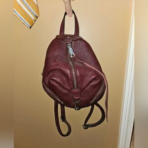 Rebecca Minkoff Burgundy Backpack